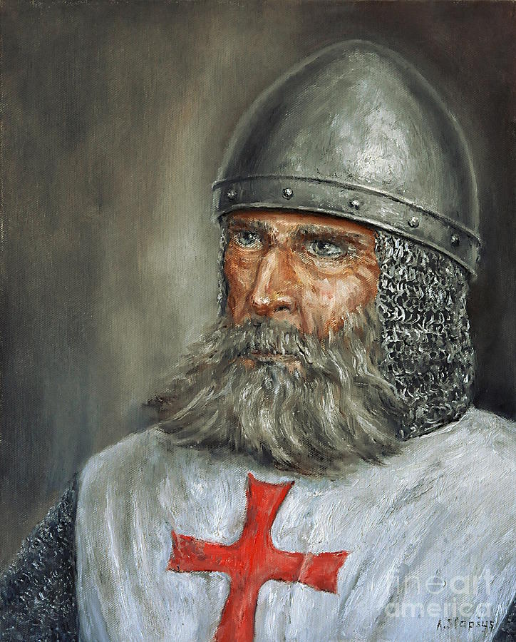 Knights Templar Painting at PaintingValley.com | Explore collection of ...