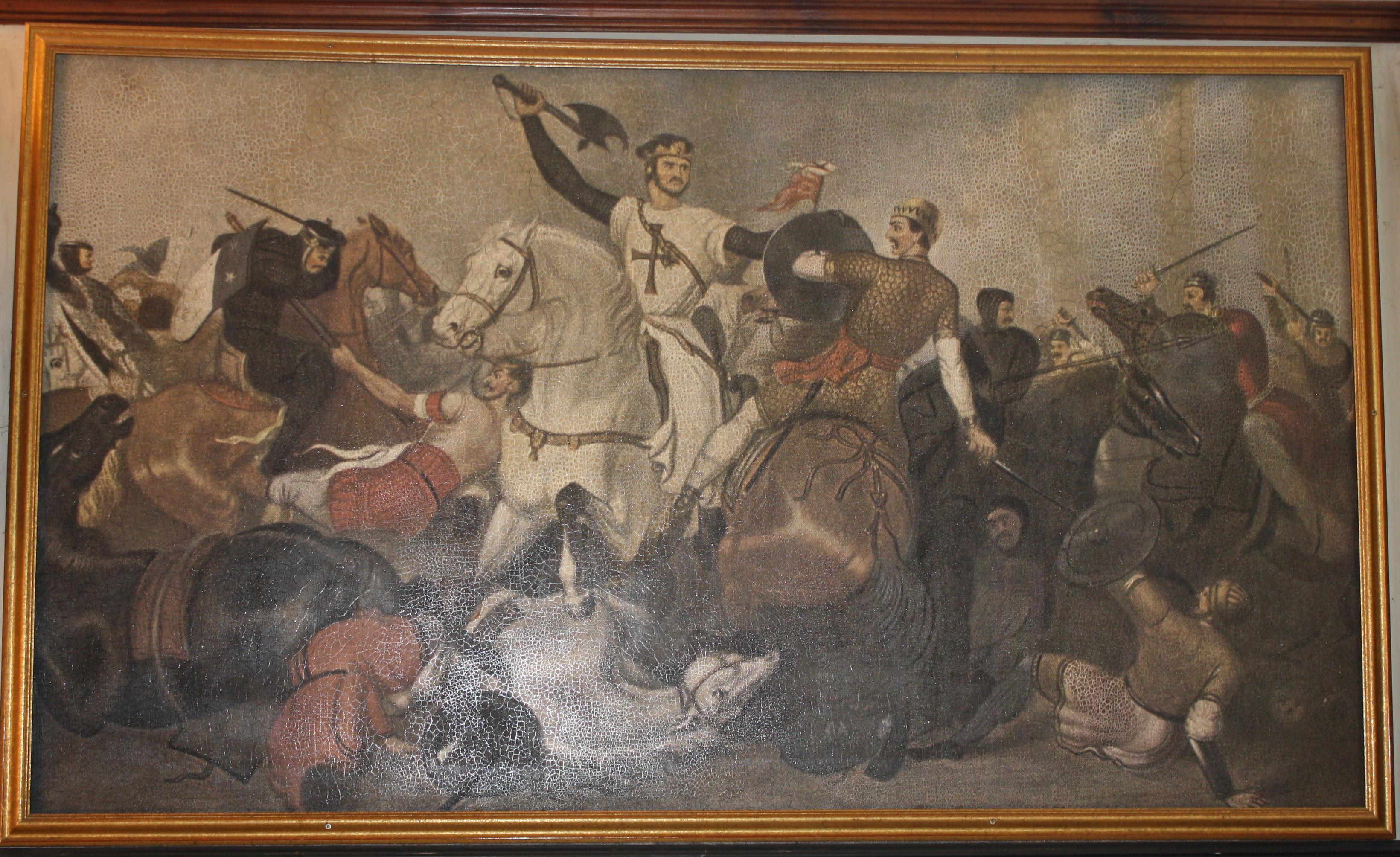 3281x2009 The Knights Templar - Knights Templar Painting