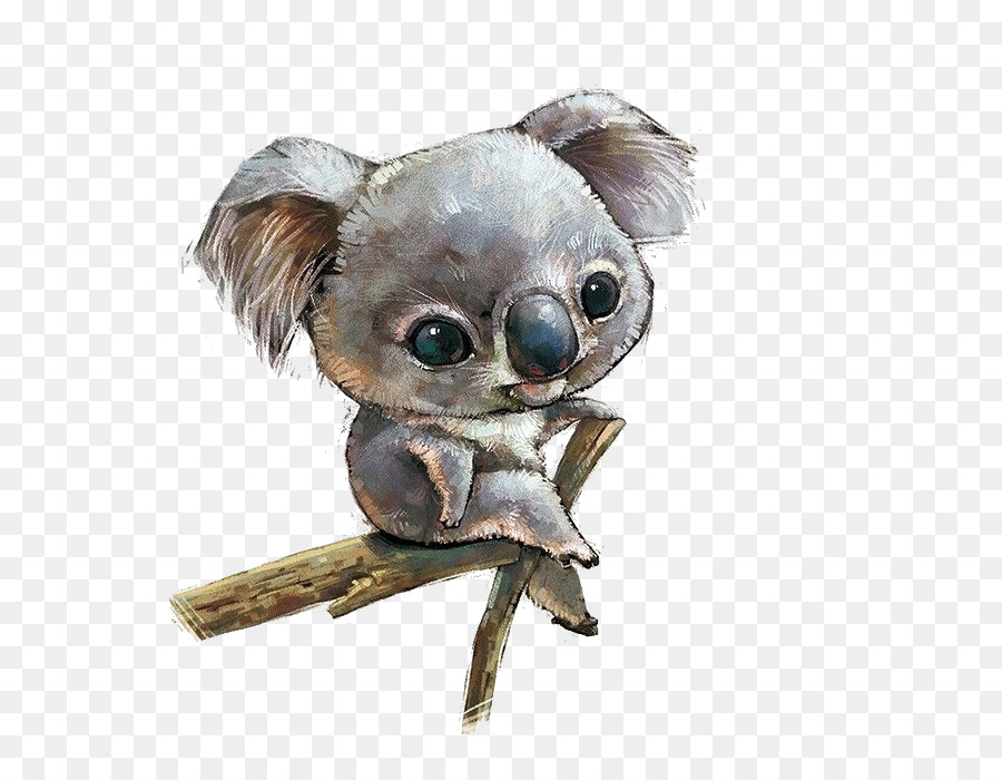 900x700 Koala Watercolor Painting Bear Drawing - Koala Bear Painting