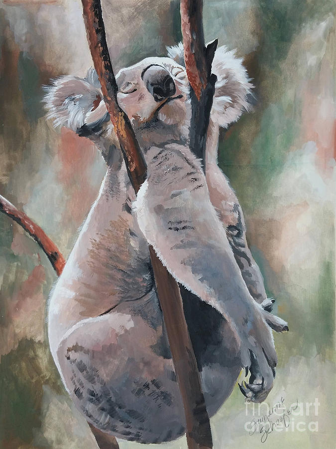 675x900 Its About Trust - Koala Bear Painting