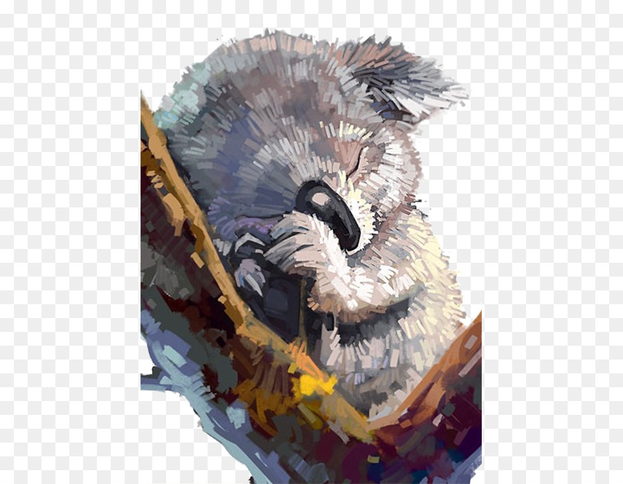 900x700 Koala Painting Drawing Art Illustration - Koala Painting