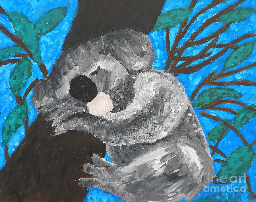 900x711 Koala Painting By Kristen Diefenbach - Koala Painting