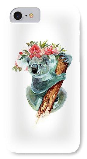 286x525 Phone Case - Koala Painting