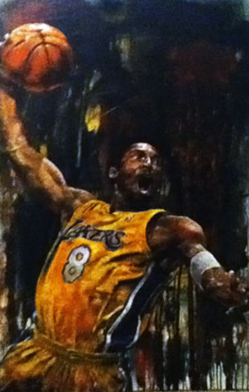 355x559 Kobe Bryant 46x29 By Stephen Holland - Kobe Painting