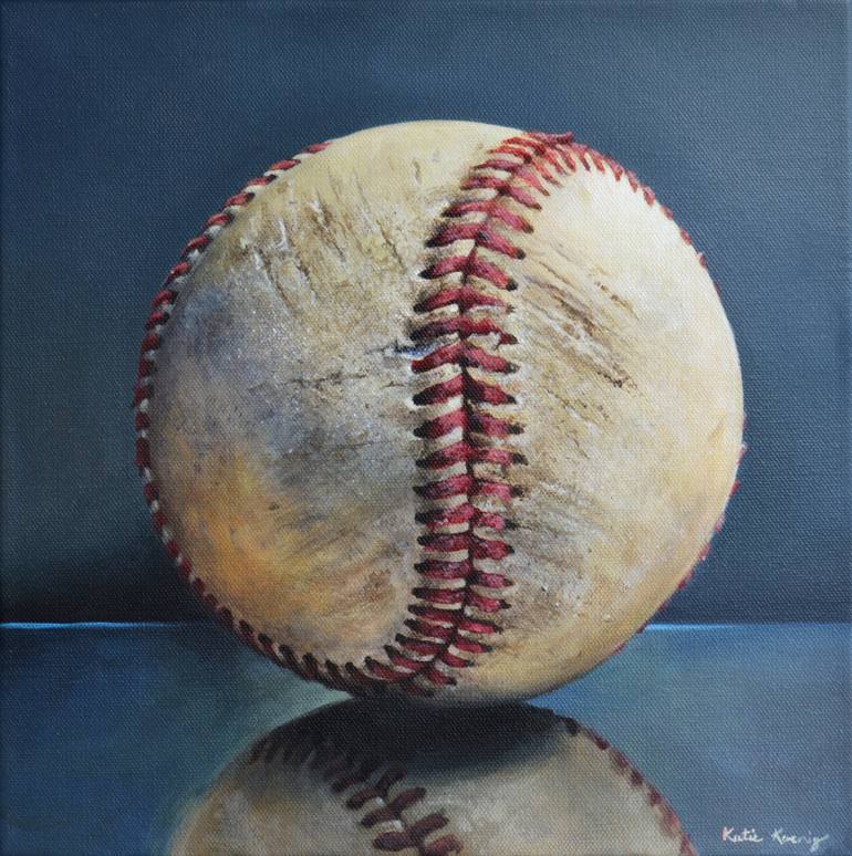 770x774 Saatchi Art Baseball Fan Painting By Katie Koenig - Koenig Painting