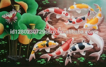 350x220 Koi Fish Painting - Koi Fish Painting