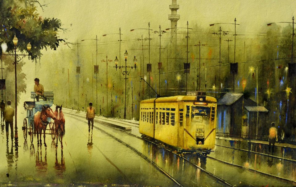 960x607 Painting - Kolkata Painting