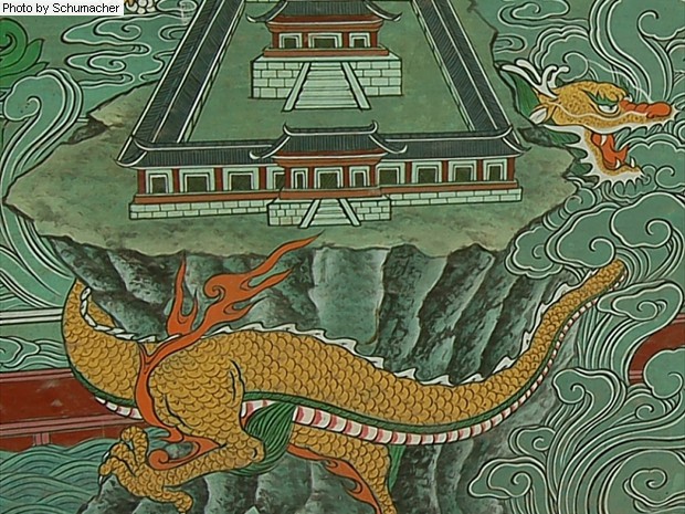 620x465 Korean Buddhism - Korean Dragon Painting