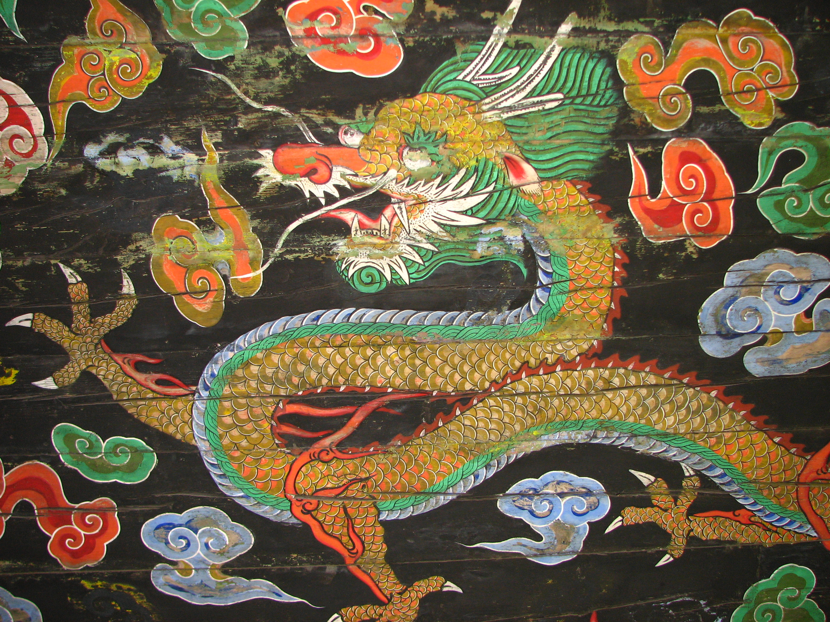 Korean Dragon Painting At Explore Collection Of