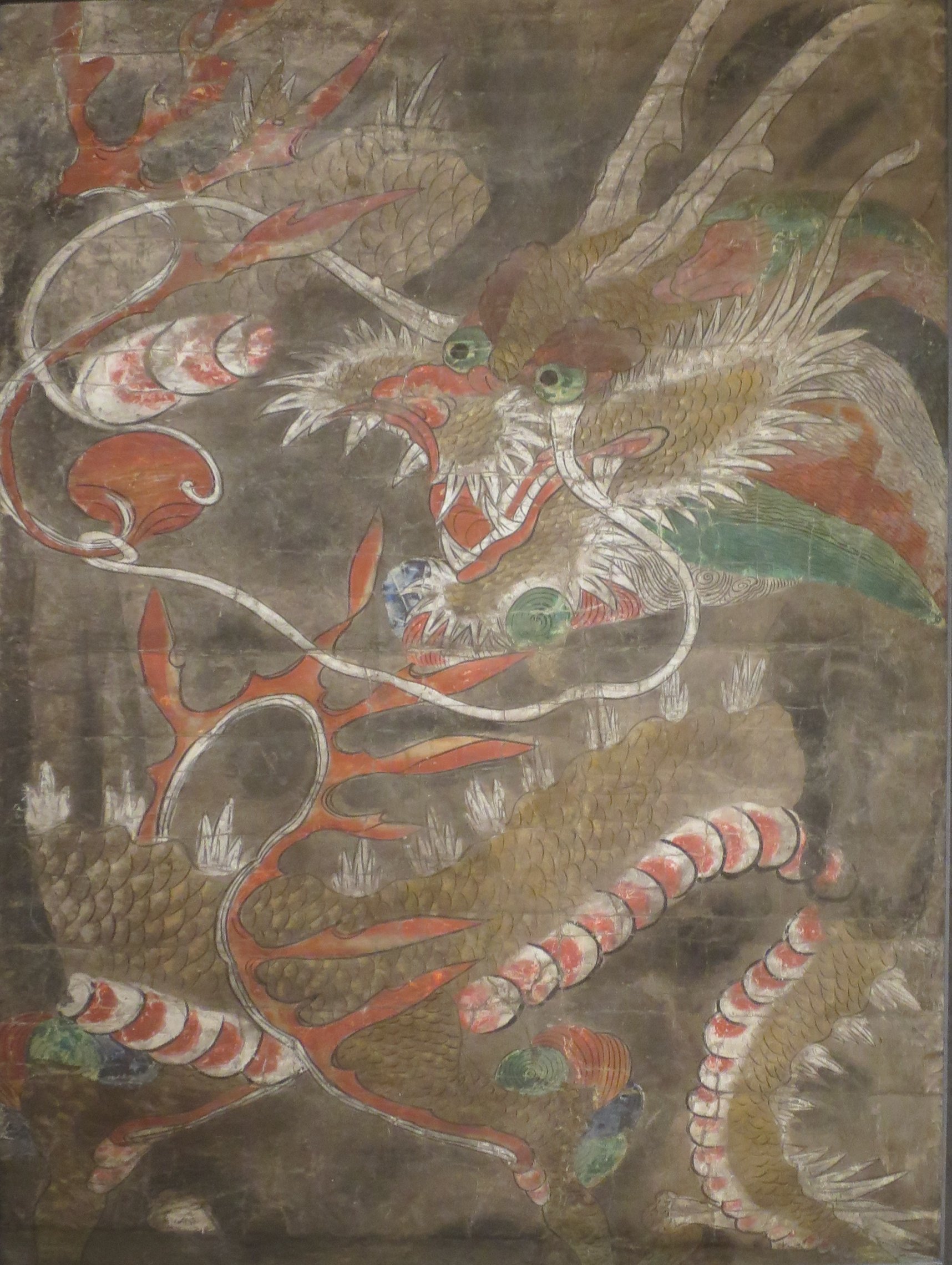 1716x2280 Filekorean Ink And Color Painting Of Dragon, 18th Century, - Korean Dragon Painting