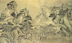 300x179 Korean Paintings Fine Art America - Korean Mountain Painting