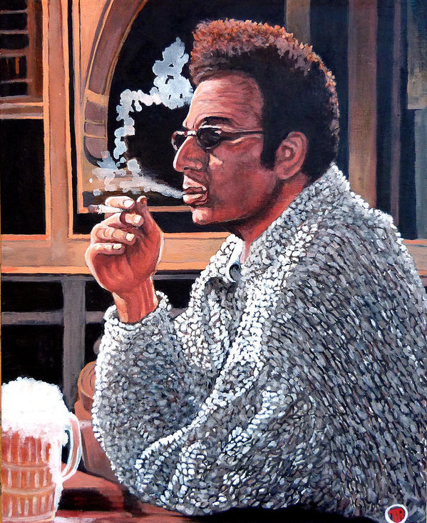 599x732 Cosmo Kramer Poster By Tom Roderick - Kosmo Kramer Painting