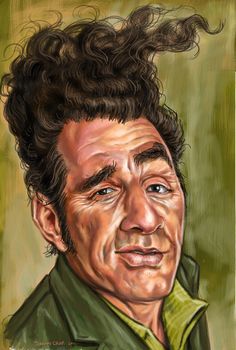 236x350 57 Best Cosmo Kramer Images On Jerry Seinfeld - Kosmo Kramer Painting