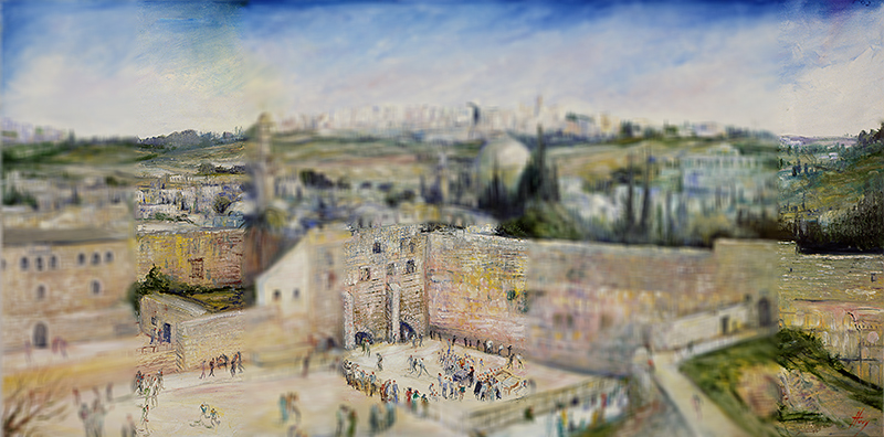 800x396 Kotel 18 Huvy's Gallery - Kotel Painting