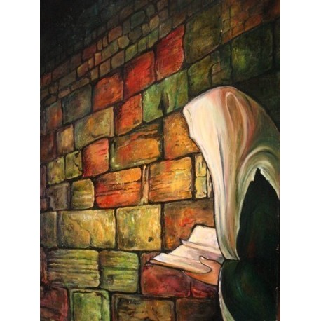 458x458 Menucha Yankelevitch - Kotel Painting