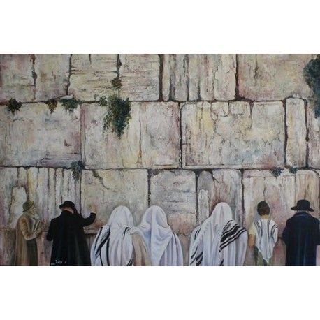 458x458 Menucha Yankelevitch - Kotel Painting