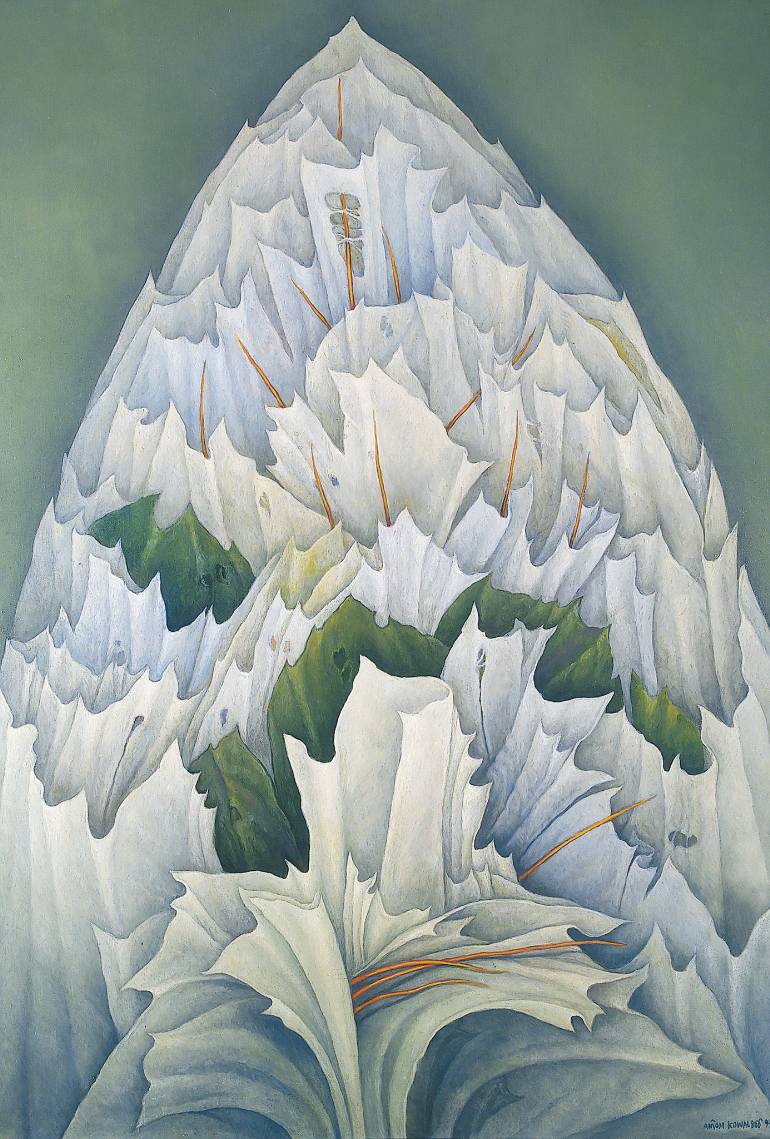 770x1139 Saatchi Art Prayer From Brussels V Painting By Antoni Kowalski - Kowalski Painting