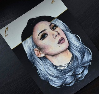 320x302 Liked Drawings By Swekie - Kpop Painting