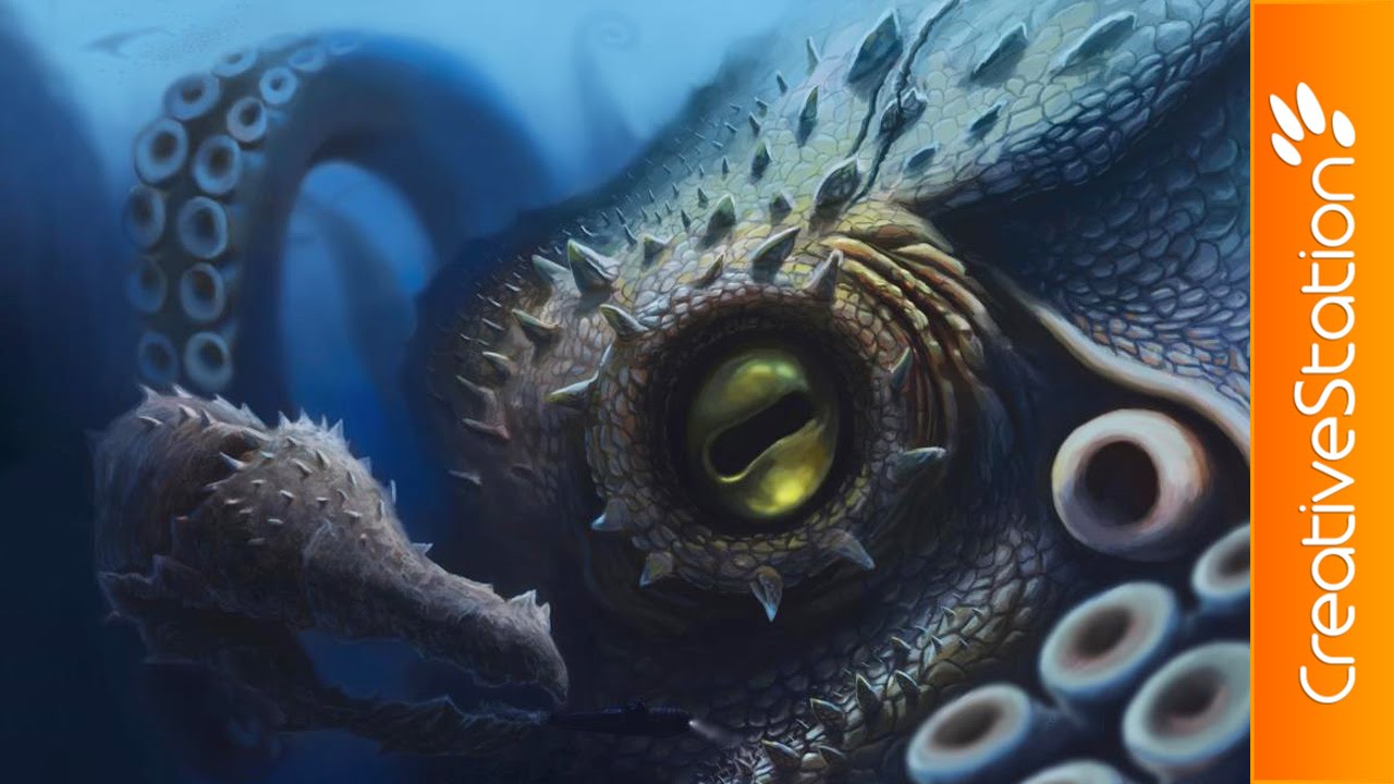 1280x720 Kraken - Kraken Painting