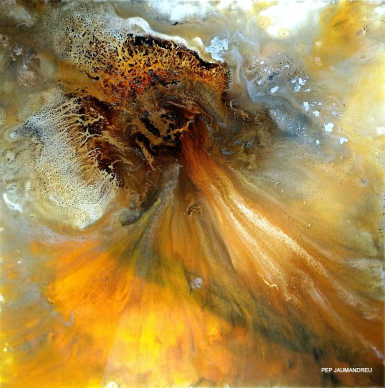 770x776 Saatchi Art Kraken 60x60= Painting By Pep Jaumandreu - Kraken Painting