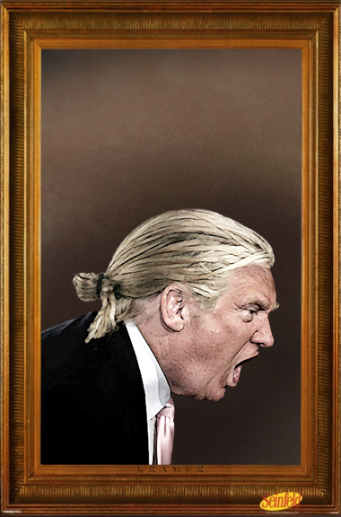 380x576 Friend Told Me To Incorporate Trump + Banbun + Kramer Painting. I - Kramer Painting