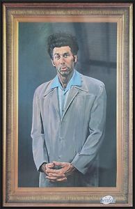194x300 Seinfeld - Kramer Painting Framed
