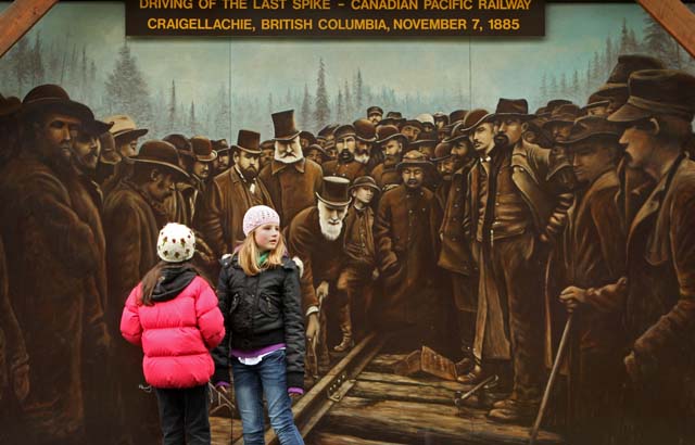 640x410 The Last Spike - Kramer Painting Original