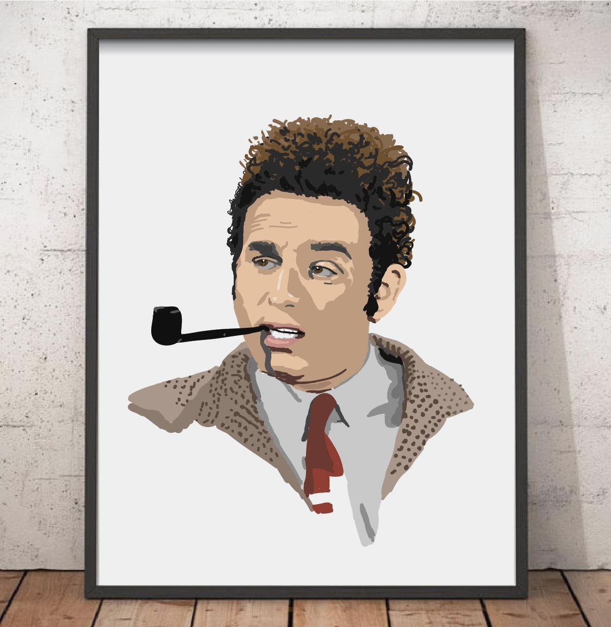 1200x1230 Exelent Framed Kramer Portrait Picture Collection - Kramer Painting Poster