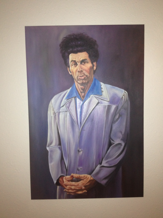 529x707 I See Your Kramer Poster, And Raise You My Kramer Painting. Seinfeld - Kramer Painting Poster