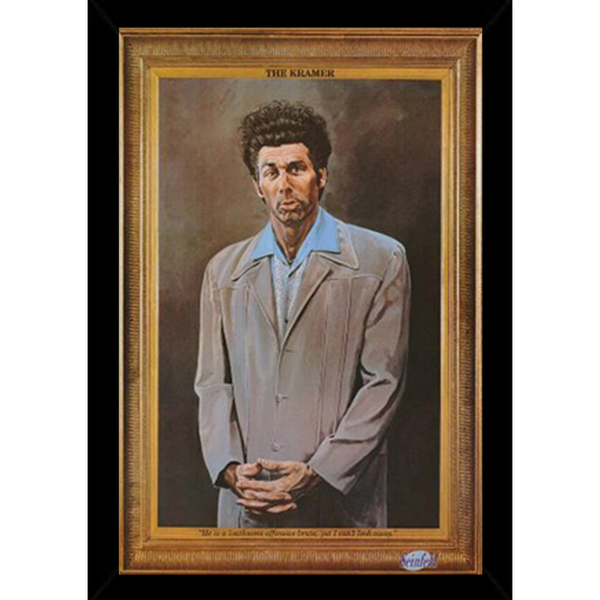 600x600 Seinfeld - Kramer Painting Poster