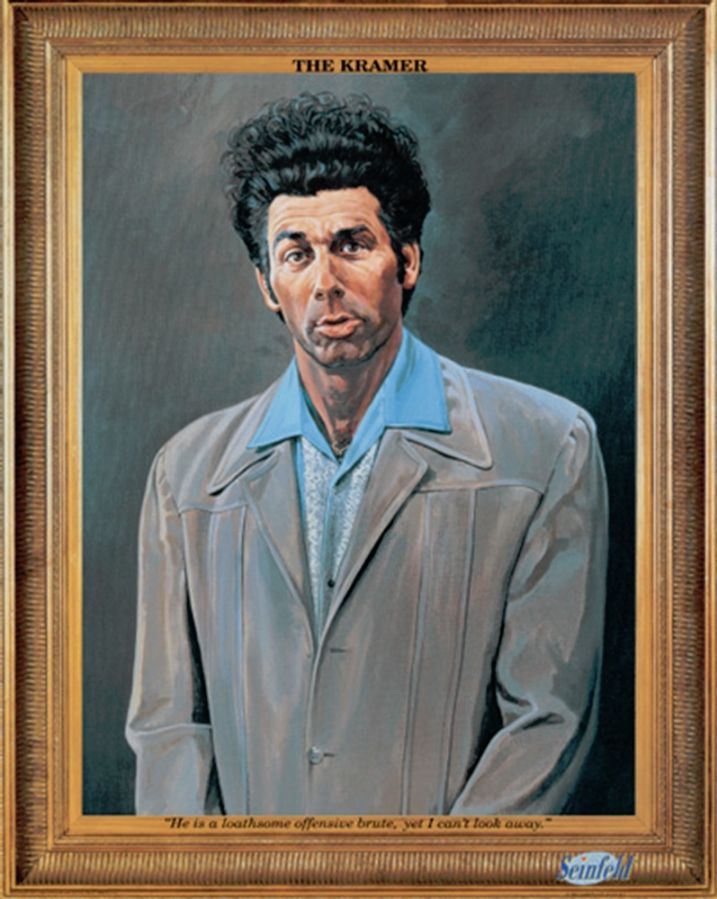 717x899 Seinfeld Kramer (Sm) Poster Seinfeld - Kramer Painting Poster