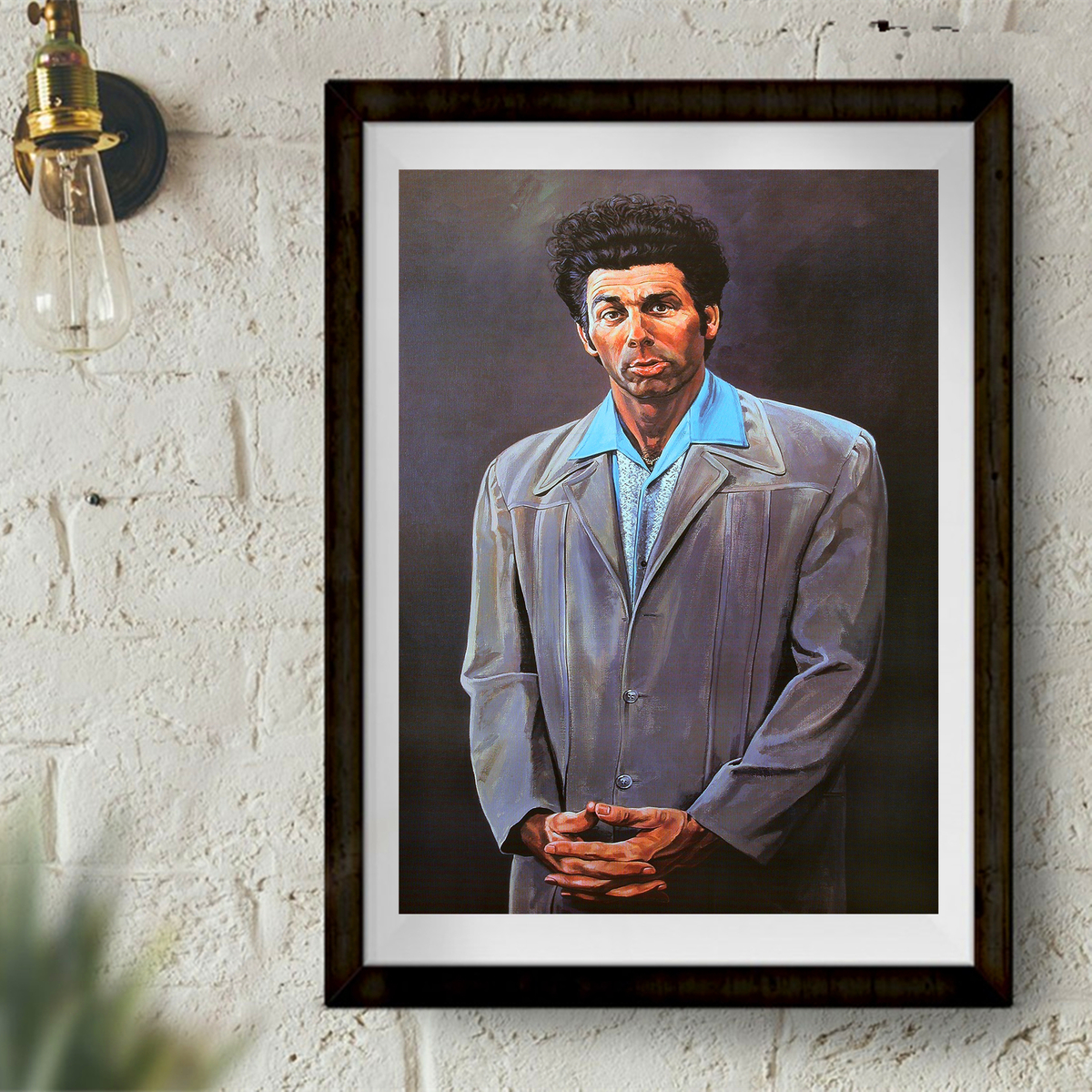1200x1200 Seinfeld Kramer Art Print Painting Poster Wall Pictures For Room - Kramer Painting Poster