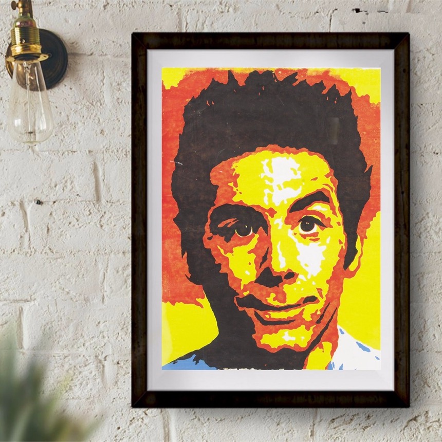860x860 Awesome Kramer Portrait Poster And Brilliant Ideas Of Popular - Kramer Painting Poster