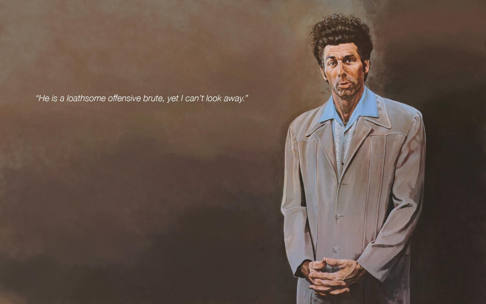 1680x1050 One Of Best Seinfeld Quotes Ever! Kramer! Seinfeld'S - Kramer Painting Quote