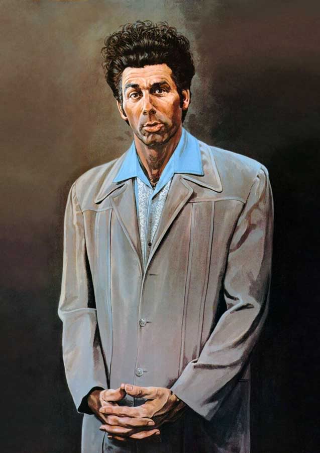 637x900 Seinfeld The Kramer Painting - Kramer Painting Quote