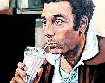 340x270 Seinfeld Wall Art Etsy - Kramer Painting Quote