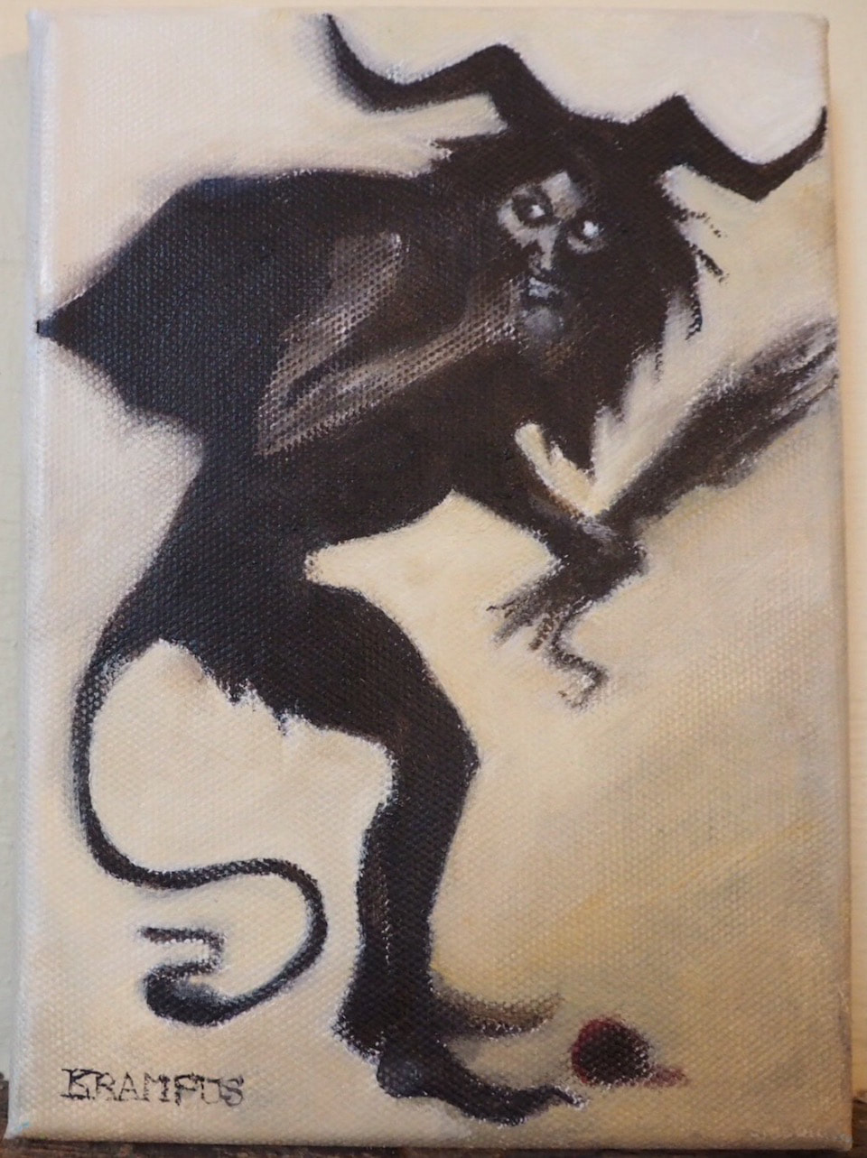 960x1283 Urban Fantasist Weird Geek Amp Americana - Krampus Painting