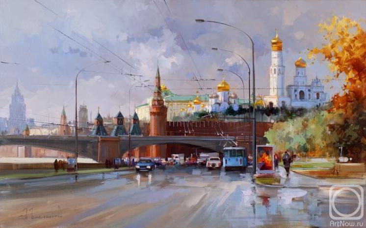 746x466 Painting Buy On Artnow.ru - Kremlin Painting