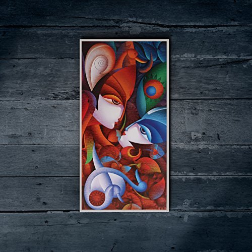 500x500 Radha Krishna Painting - Krishna Painting