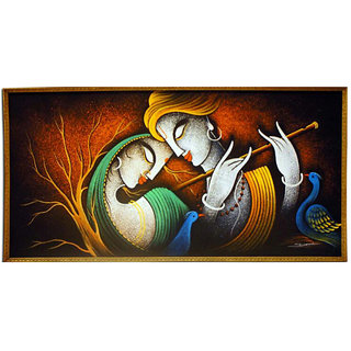 320x320 Buy Radha Krishna Canvas Painting Online - Krishna Painting