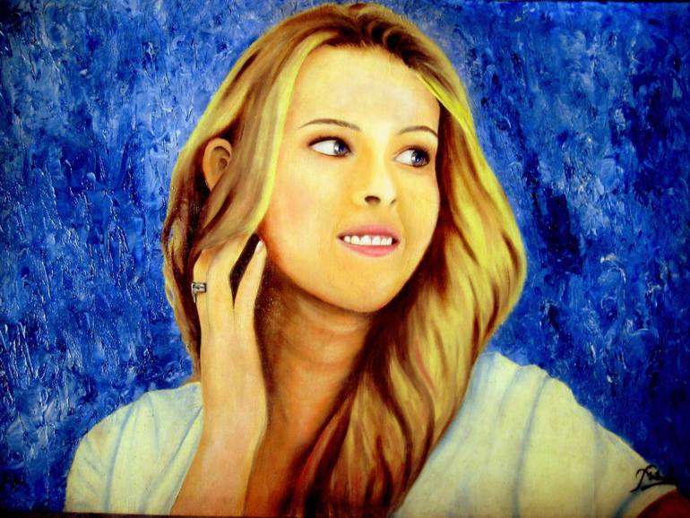 770x578 Saatchi Art Kristen Stewart Painting By Mrinal Debnath - Kristen Stewart Painting