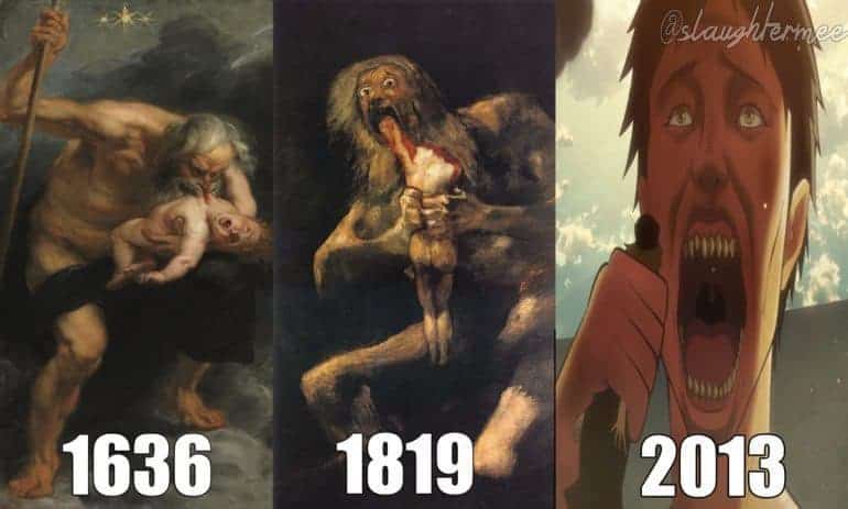 770x463 Wait, Was - Kronos Eating His Son Painting