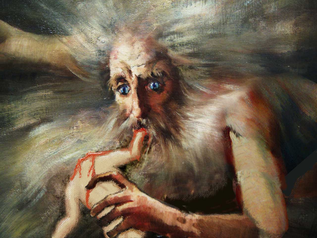 1280x960 Ic - Kronos Eating His Son Painting