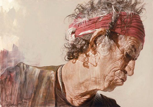 530x370 New Pop Realism Paintings By Sebastian Inspiration Grid - Kruger Painting