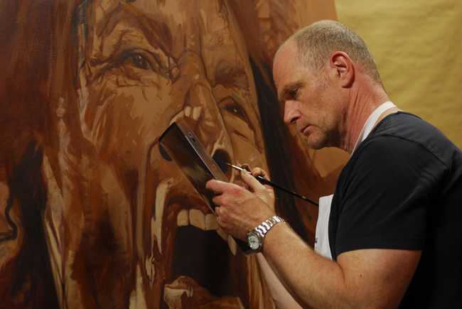 650x435 Caricatures By Sebastian Kruger - Kruger Painting