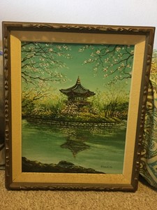 225x300 The Clock Shop. Kim K S Oil Painting - Ks Painting