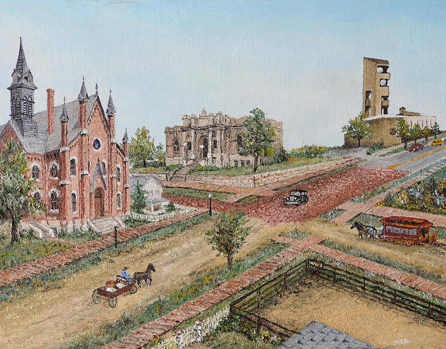 900x705 Historic Street - Ks Painting