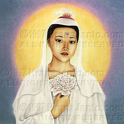 400x400 Kuan Yin - Kuan Yin Painting