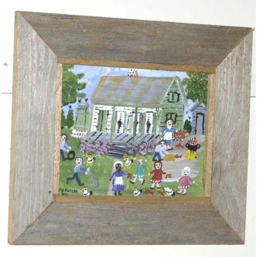 500x500 May Kugler Painting, Outsider Art, Titled Ver - Kugler Painting