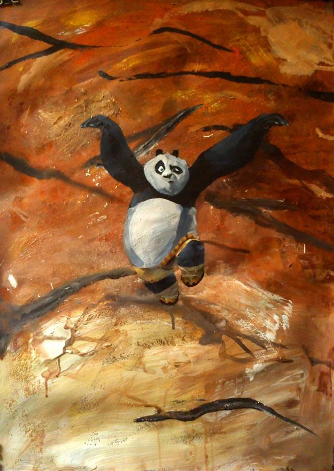 Kung Fu Panda Painting At Explore Collection Of Kung Fu Panda Painting